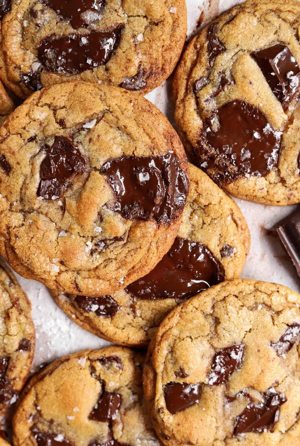 Dark Chocolate Chip Cookie w/ Sea Salt