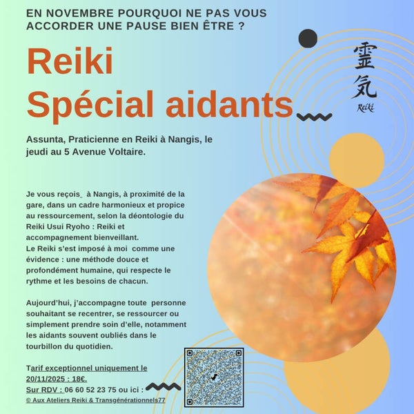 Formule Découverte "Pause et Harmonie" "Spéciale aidants"