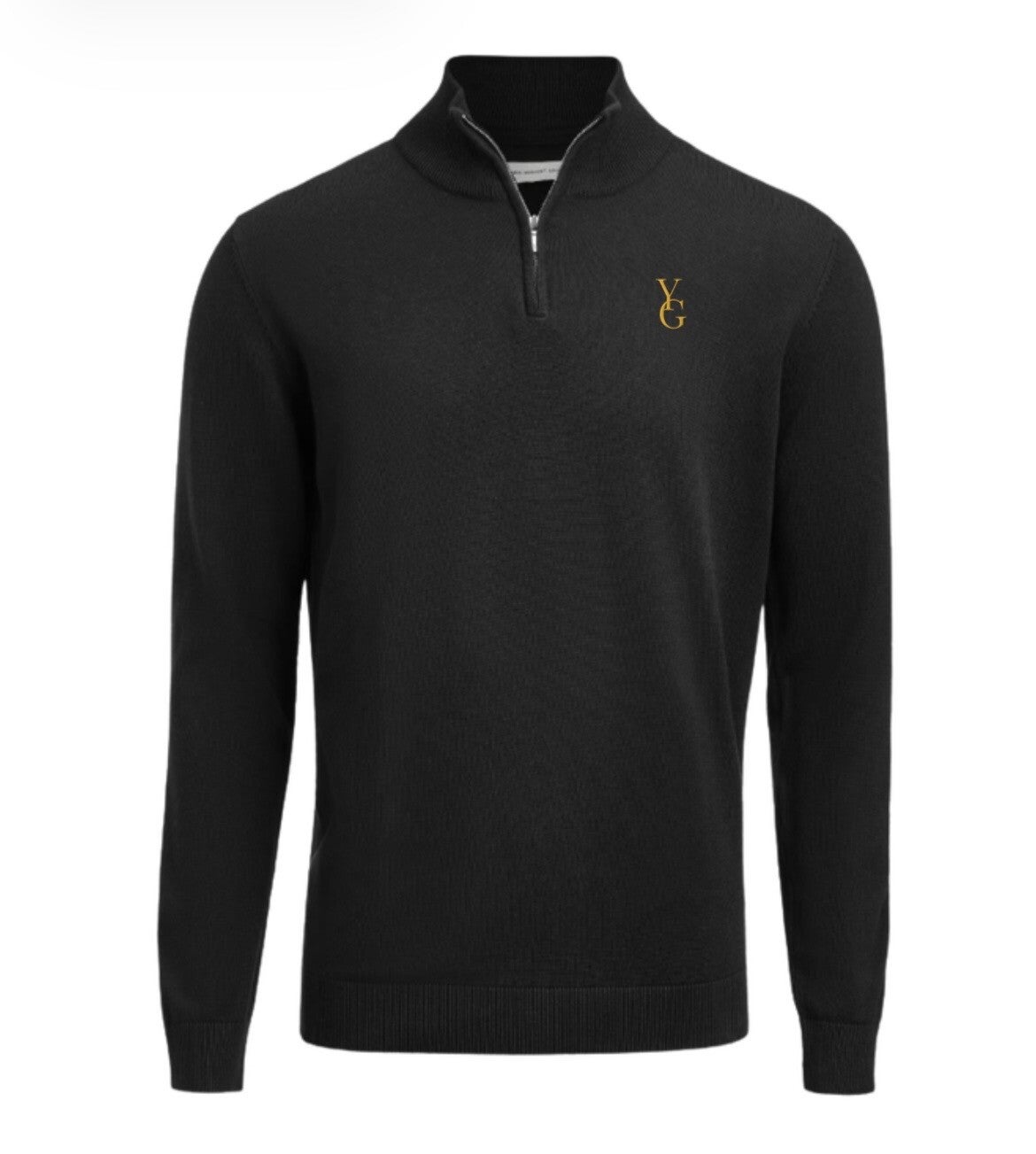 Young Golfers Signature Quarter-Zip – Pitch Black