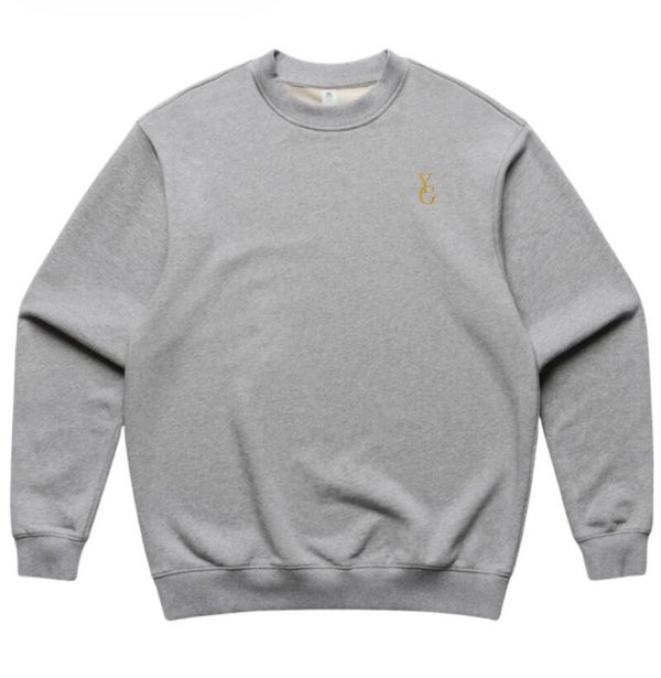 Young Golfers Classic Crewneck – Heather Grey