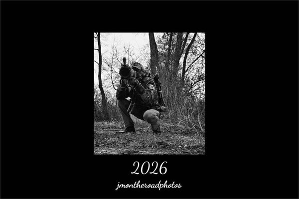 Calendrier 2026 photos animalières Noir & Blanc Numéro 3 Prix : 29 euros
