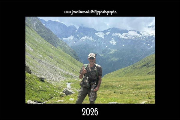 Calendrier 2026 photos animalières Numéro 6 Prix: 29 euros