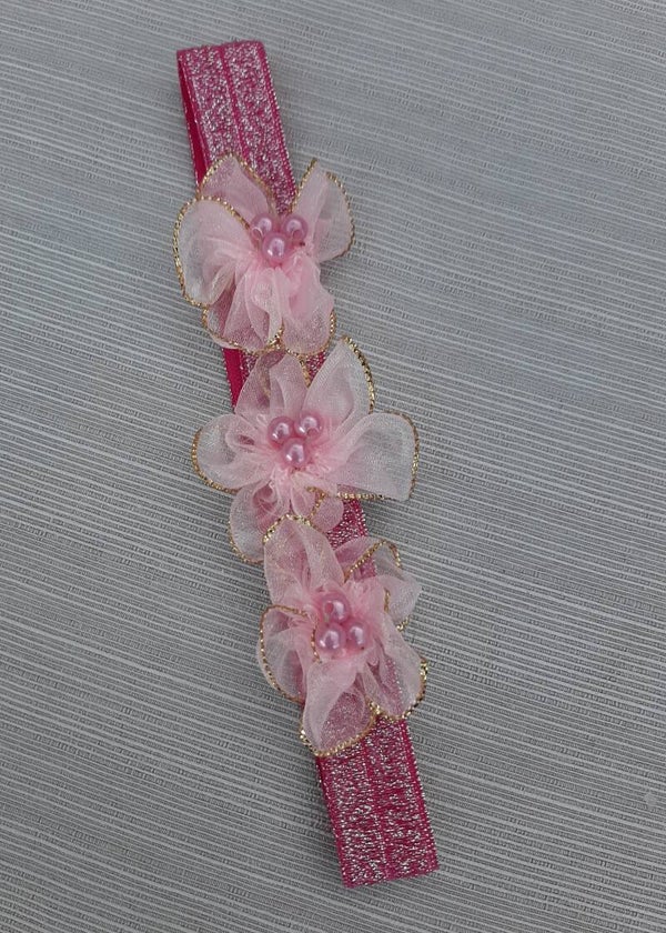 haarbandje fusia bloemen
