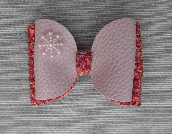 Strik glitter fusia