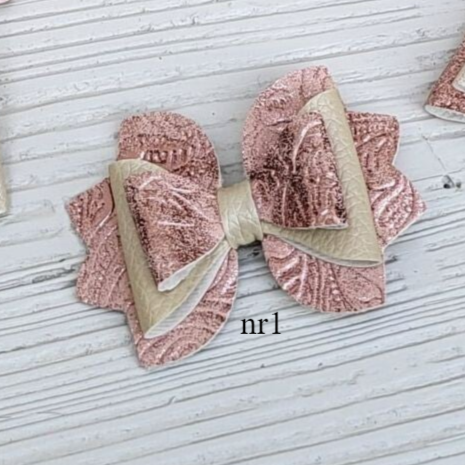 Strik rosé beige 3 lagen