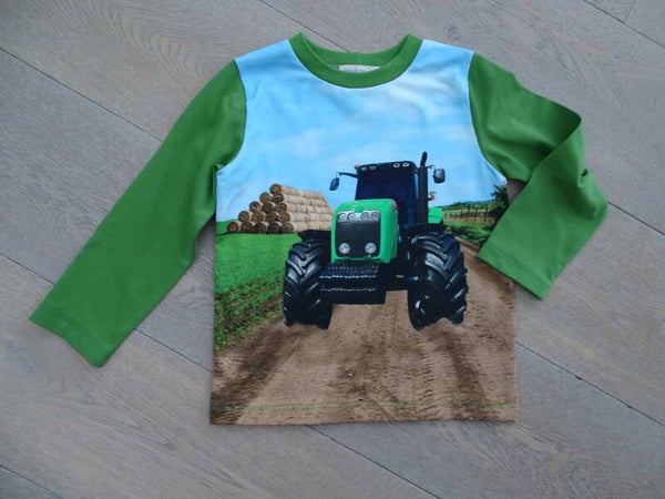 longsleeve tractor Green