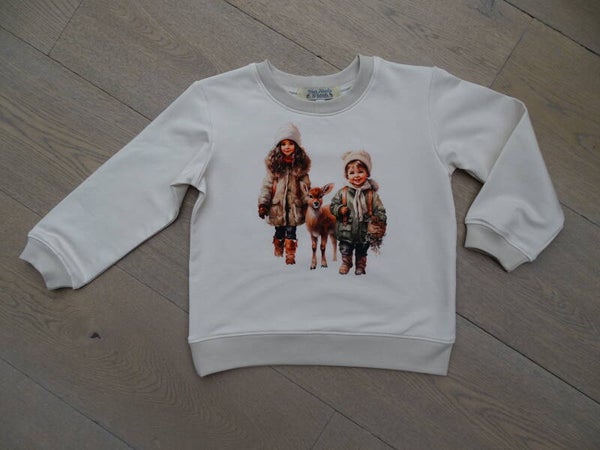 sweater 2 Girls & deer
