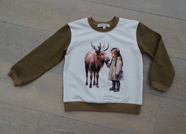 sweater Girl & Moose