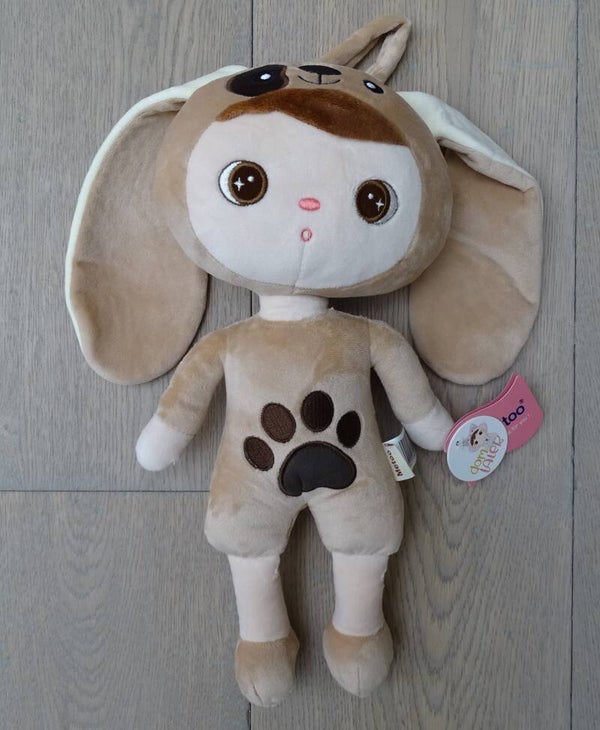 Metoo pop Dog beige bruin