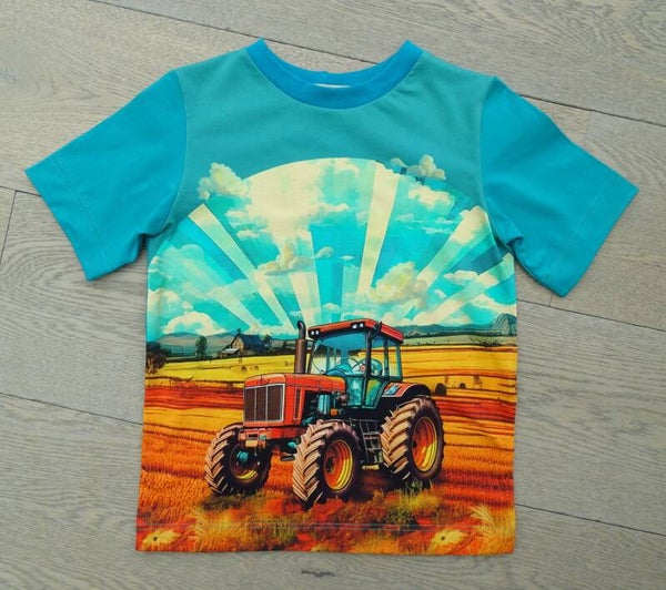 T-shirt tractor Open Sky