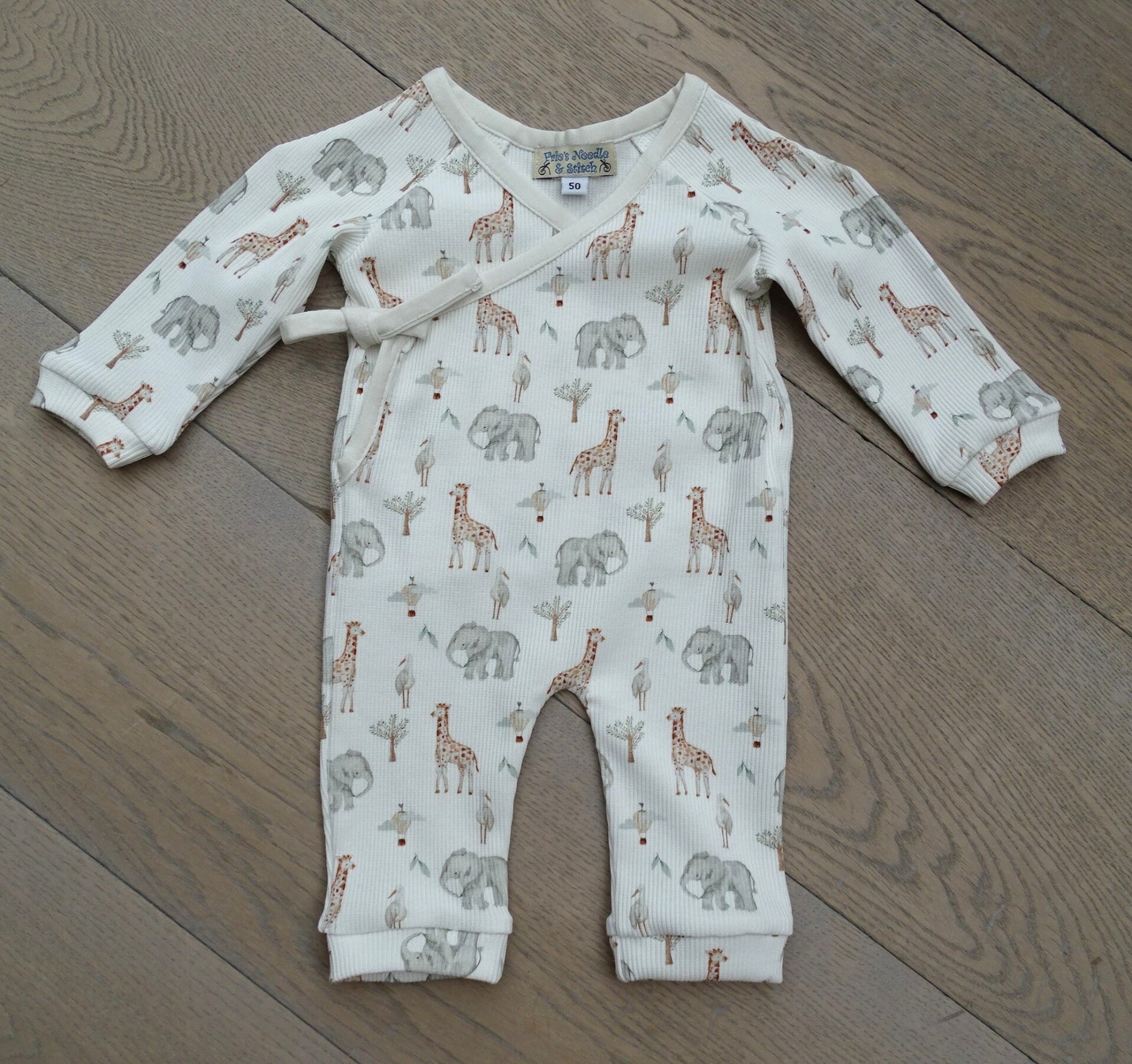 boxpakje ecru olifantje & giraf