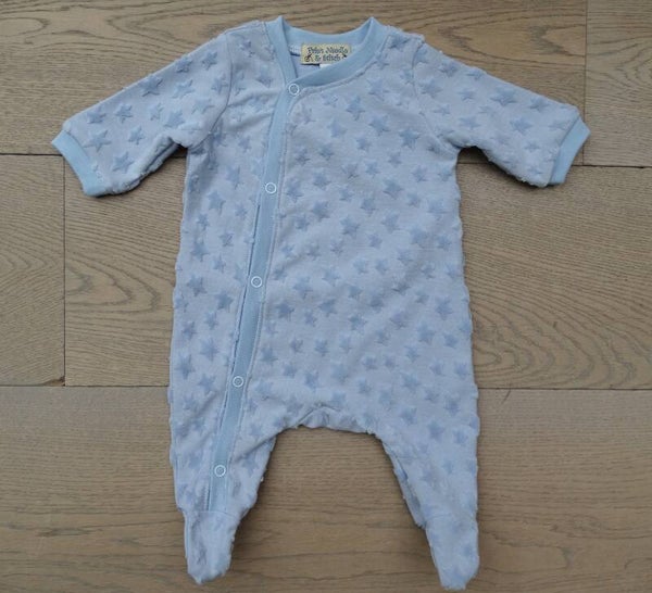 boxpakje blauw ster spons