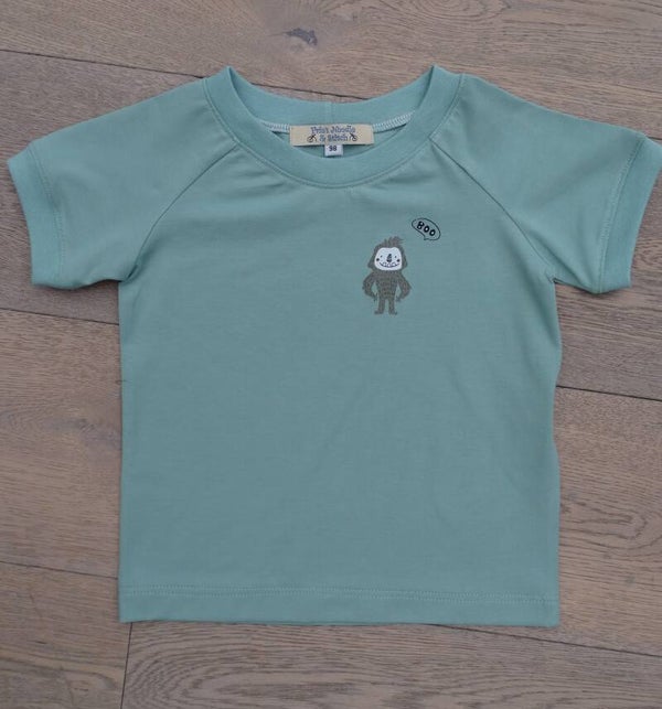 T-shirt Boo saliegroen