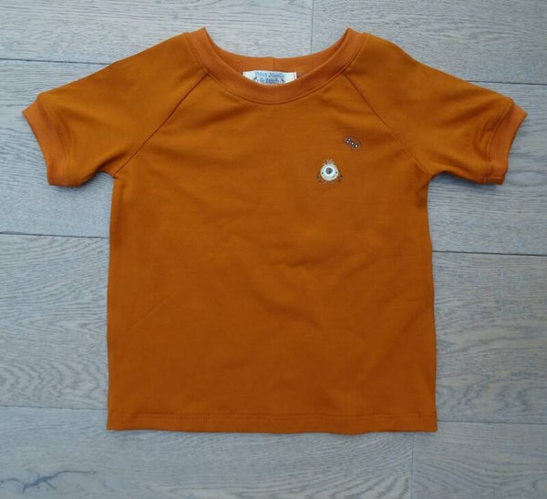 T-shirt Boo roestbruin