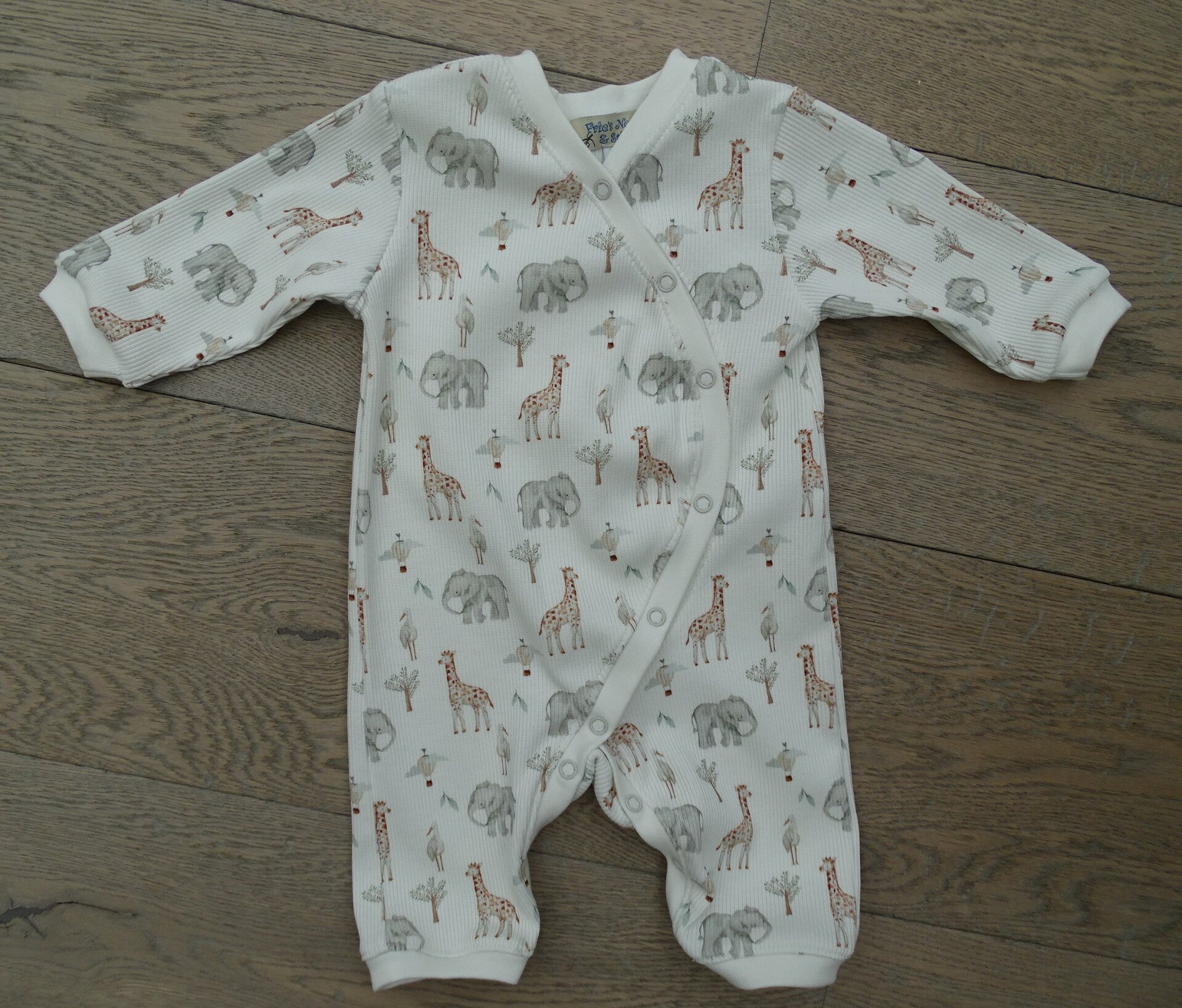 boxpakje ecru olifantje & giraf