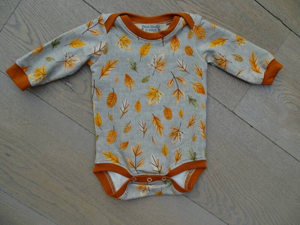 Romper print herfstblaadjes