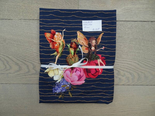 DIY Stoffenpakket Elfjes op bloemen 1
