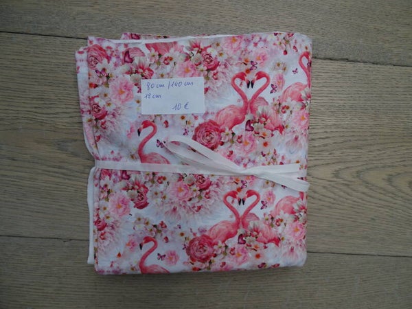 DIY Stoffenpakket roze flamingo