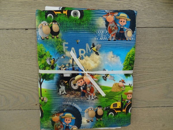 DIY Stoffenpakket boerderij groen