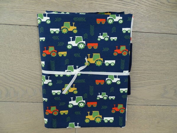 DIY Stoffenpakket boerderij donkerblauw