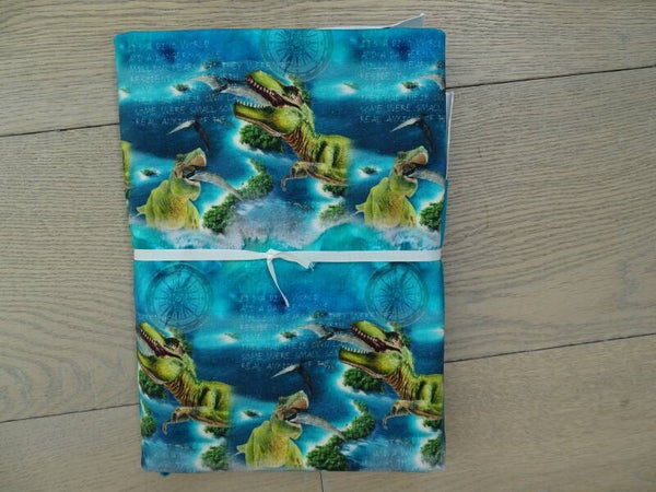 DIY Stoffenpakket dino aqua