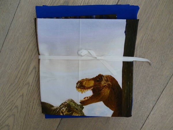 DIY Stoffenpakket Dino flatgebouw