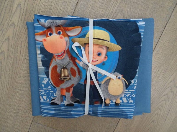 DIY Stoffenpakket Boer, koe schaap