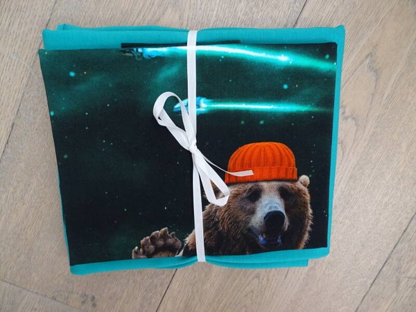 DIY Stoffenpakket Beer op de maan