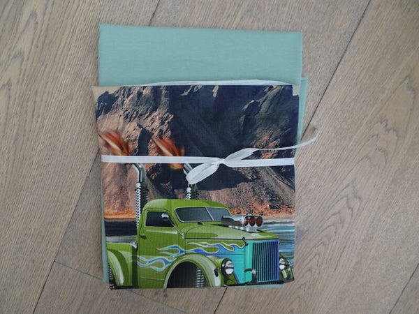 DIY Stoffenpakket Monstertruck Groen