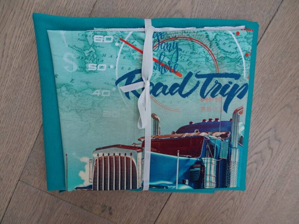 DIY Stoffenpakket vrachtwagen Road trip