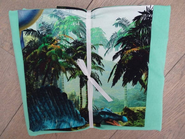 DIY Stoffenpakket Dino 's in bos