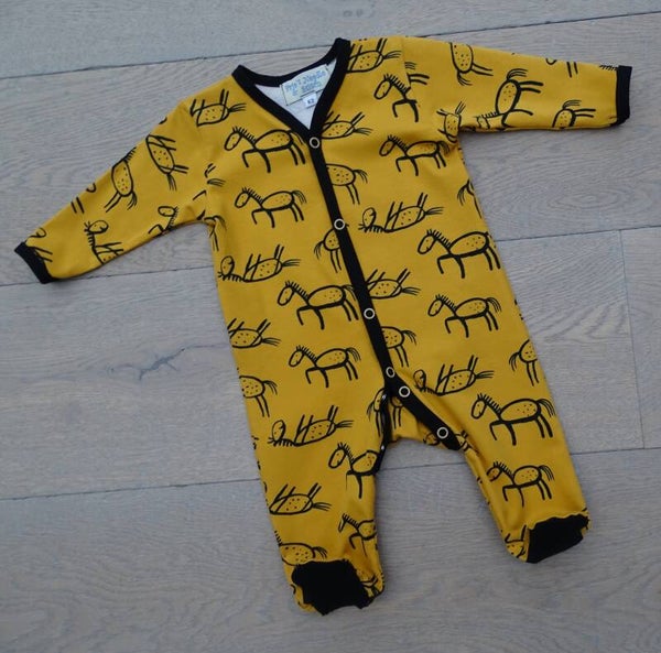 boxpakje oker paardjes