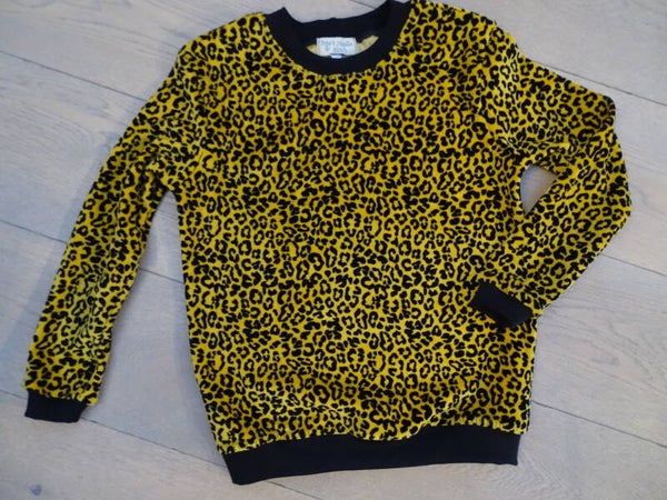 sweater leopard oker kleine print
