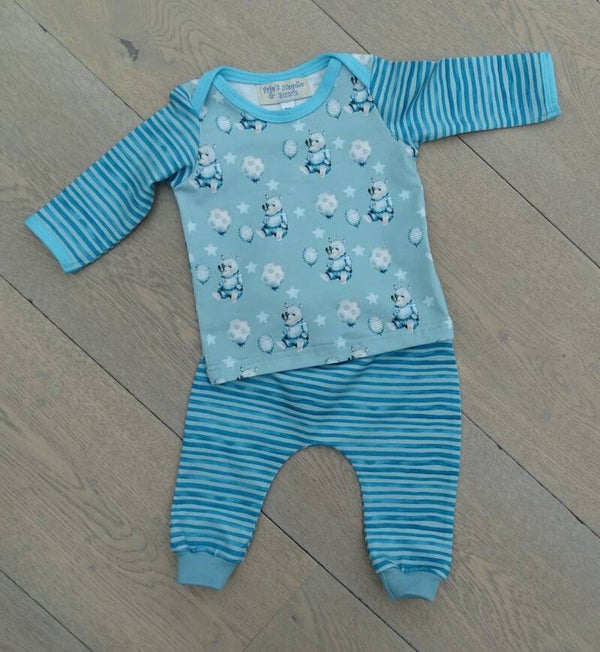 baby setje: kleine neushoorn