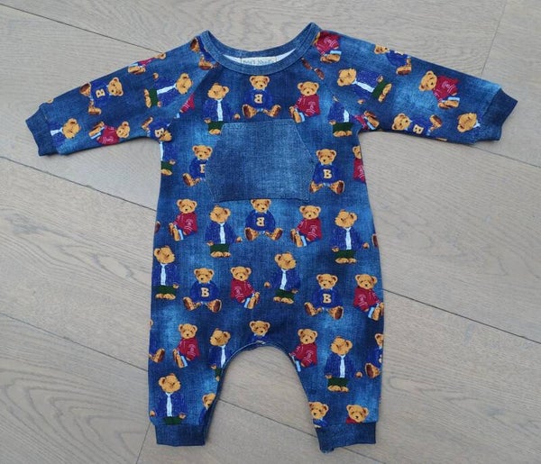 boxpakje jeansblauw beertjes