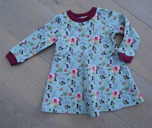 jurk herfst bloemen