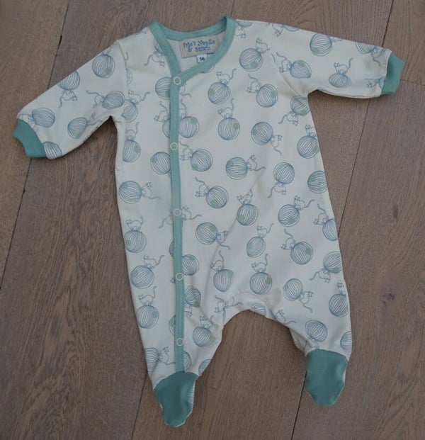 boxpakje ecru/mintgroen poesje bol garen