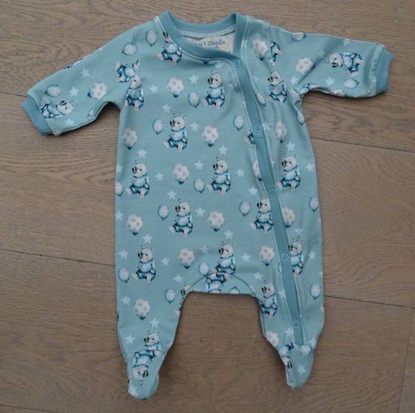 boxpakje blauw neushoorn