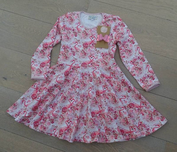 Jurkje flamingo felroze, zwierrokje