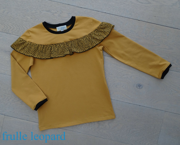longsleeve frule oker leopard