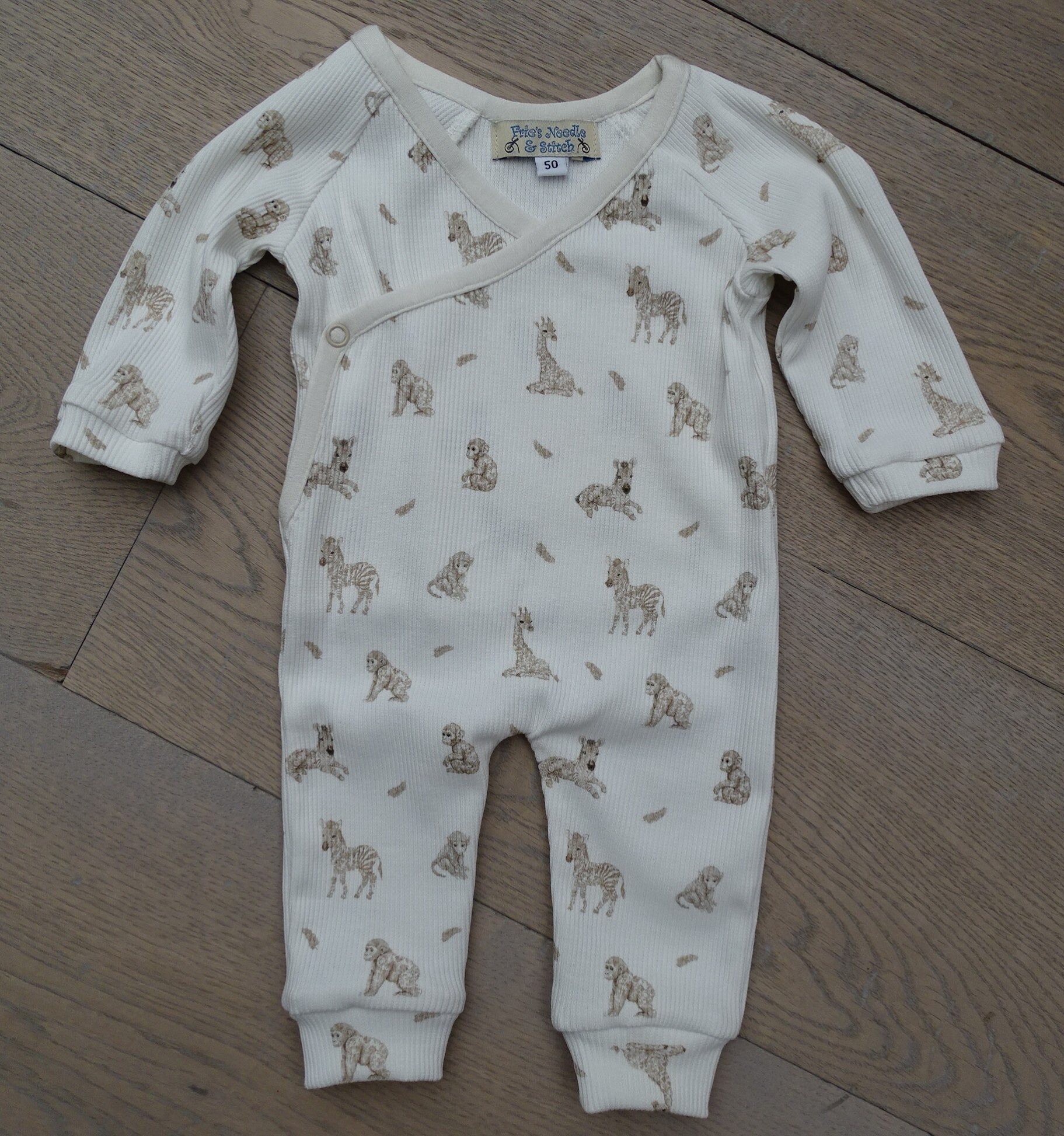 boxpakje ecru zebra & aapje