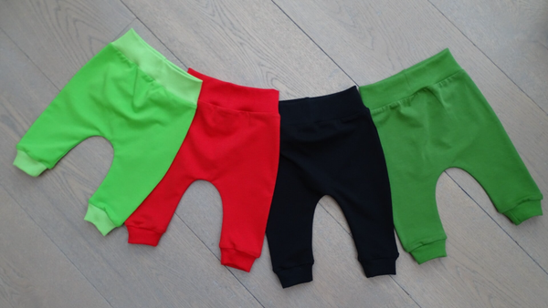 babybroekjes in uni kleuren