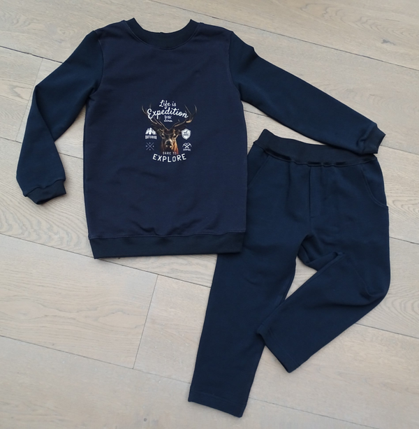 sweater Expedition met sweaterbroek
