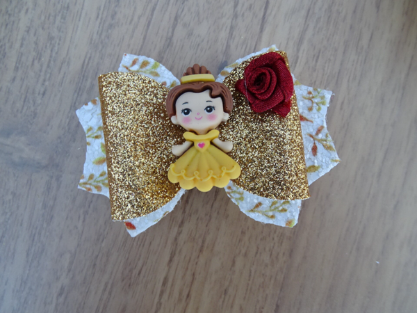 Haarspeld strik goud Belle