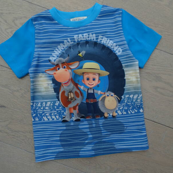 T-shirt boer koe schaap stock