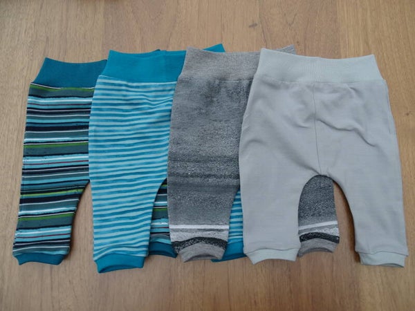 Set 4 babybroekjes maat 56