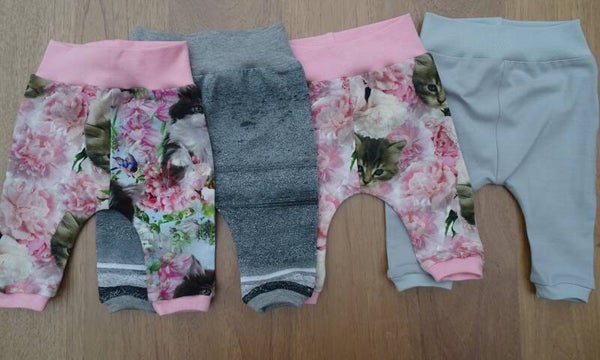 Set 4 babybroekjes maat 56