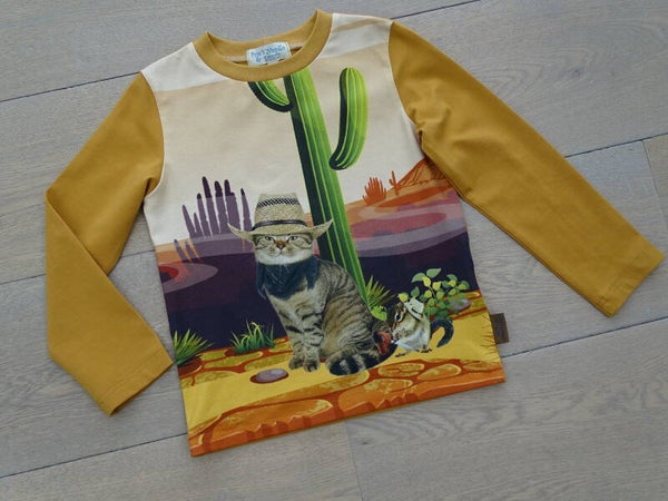 longsleeve poes cactus