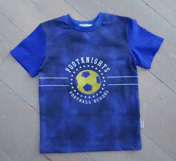 T-shirt voetbal grote print