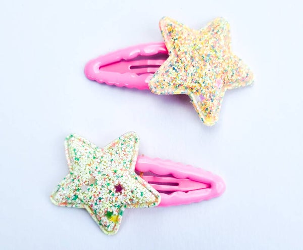 Haarspeldjes glitterster
